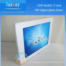 LED hintergrundbeleuchtetes 12-Zoll-HD-Digital-Bilderrahmen